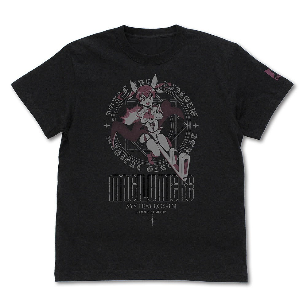 株式会社マジルミエ 桜木カナ Tシャツ BLACK XL 【01/24頃入荷】