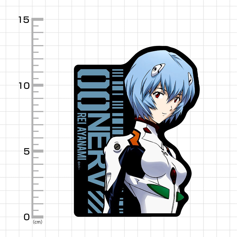 EVANGELION 綾波レイ 屋外対応ステッカー 【01/24頃入荷】