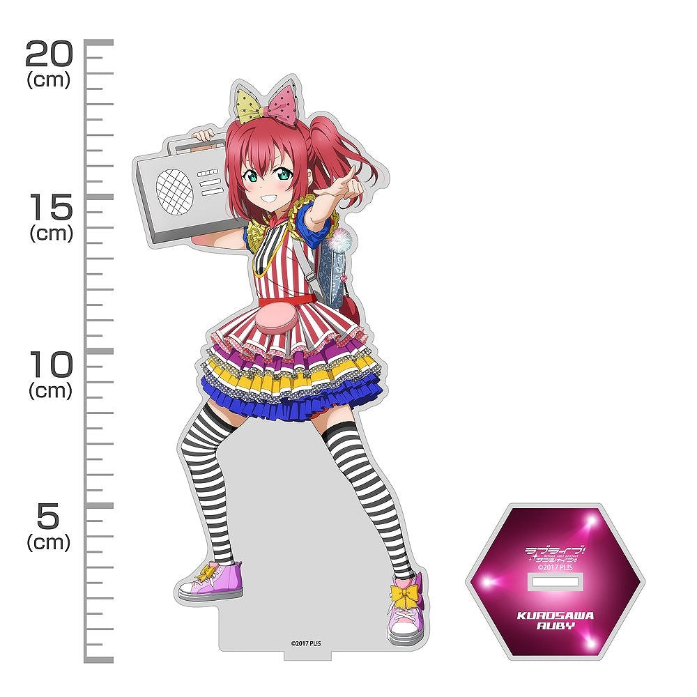 ラブライブ!サンシャイン!! 描き下ろし 黒澤ルビィ アクリルスタンド(大)ソロコンサート.. 【02/04頃入荷】
