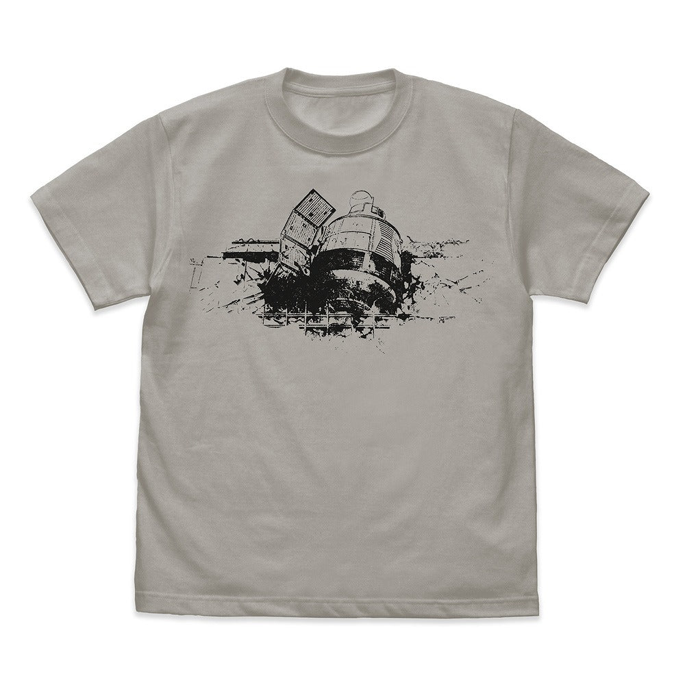 STEINS;GATE タイムマシン Clash Tシャツ LIGHT GRAY M 【01/24頃入荷】