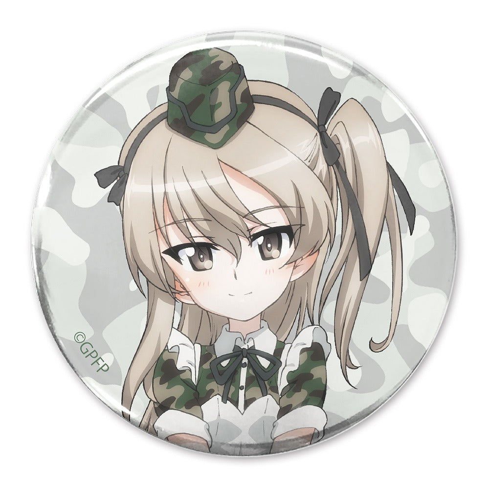 ガールズ&パンツァー 最終章 島田愛里寿 65mm缶バッジ ミリタリーメイドver. 【02/04頃入荷】