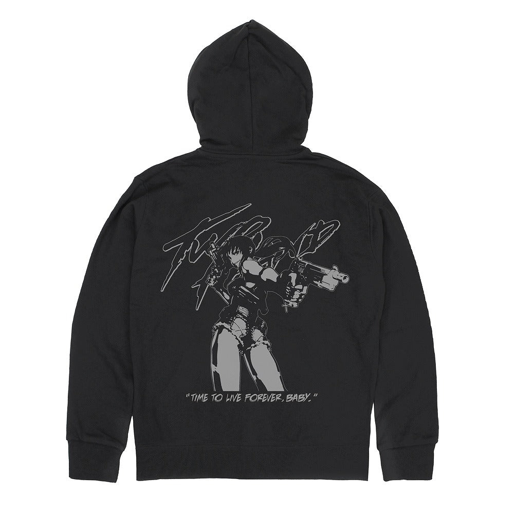 ブラック・ラグーン レヴィ ジップパーカー BLACK XXL 【01/24頃入荷】