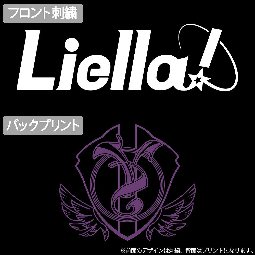 ラブライブ!スーパースター!! Liella! 刺繍ポロシャツ BLACK S 【02/04頃入荷】