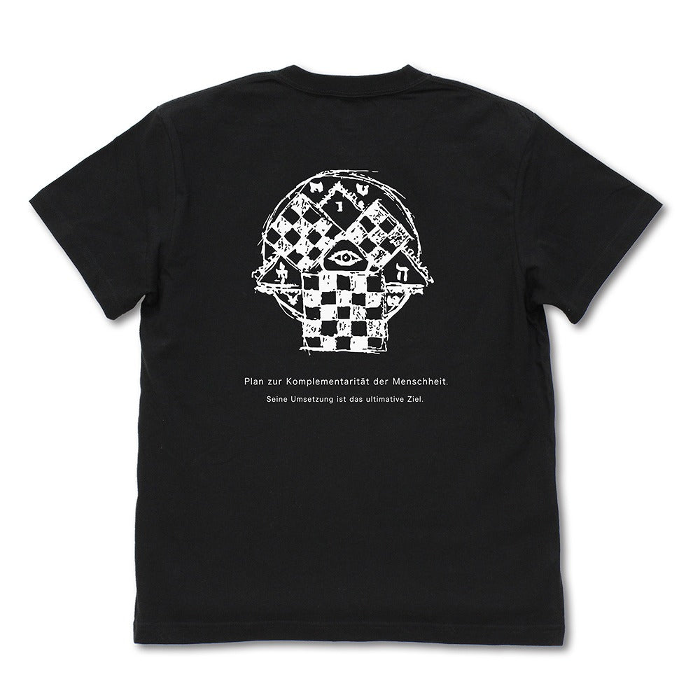 EVANGELION ゼーレ Tシャツ BLACK M 【01/24頃入荷】