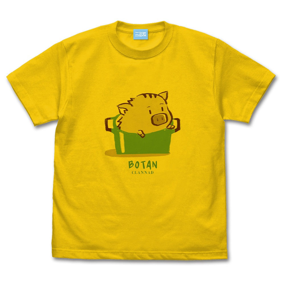 CLANNAD-クラナド- ボタンイラスト Tシャツ WHITE XL 【12/24頃入荷】
