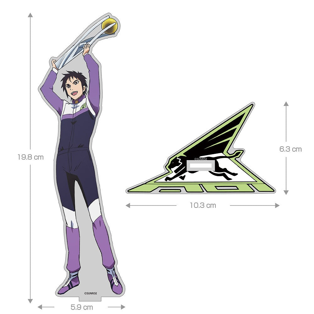 新世紀GPXサイバーフォーミュラSIN 描き下ろし ブリード加賀 アクリルスタンド(大) 【02/04頃入荷】