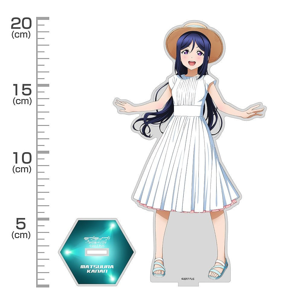 ラブライブ!サンシャイン!! 描き下ろし 松浦果南 アクリルスタンド(大)ソロコンサートv.. 【02/04頃入荷】