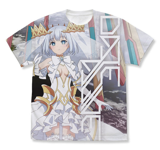 デート・ア・ライブIV 鳶一折紙 フルグラフィックTシャツ WHITE L 【02/04頃入荷】