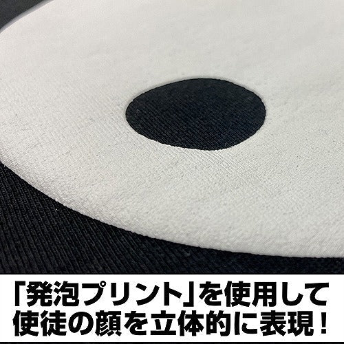 EVANGELION 使徒 Tシャツ 発泡プリントVer. BLACK M 【01/24頃入荷】