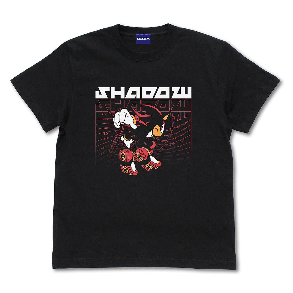ソニック・ザ・ヘッジホッグ SHADOW Tシャツ BLACK S 【01/24頃入荷】