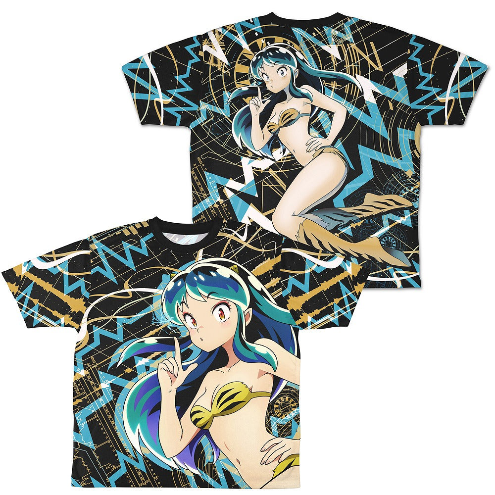 描き下ろし うる星やつら ラム 両面フルグラフィックTシャツ  XL  【02/04頃入荷】