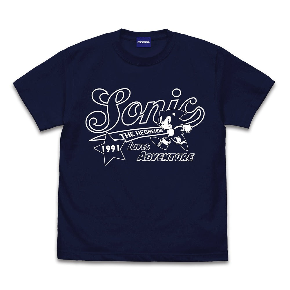 ソニック・ザ・ヘッジホッグ ソニック アメリカン Tシャツ VANILLA WHITE XL 【01/24頃入荷】