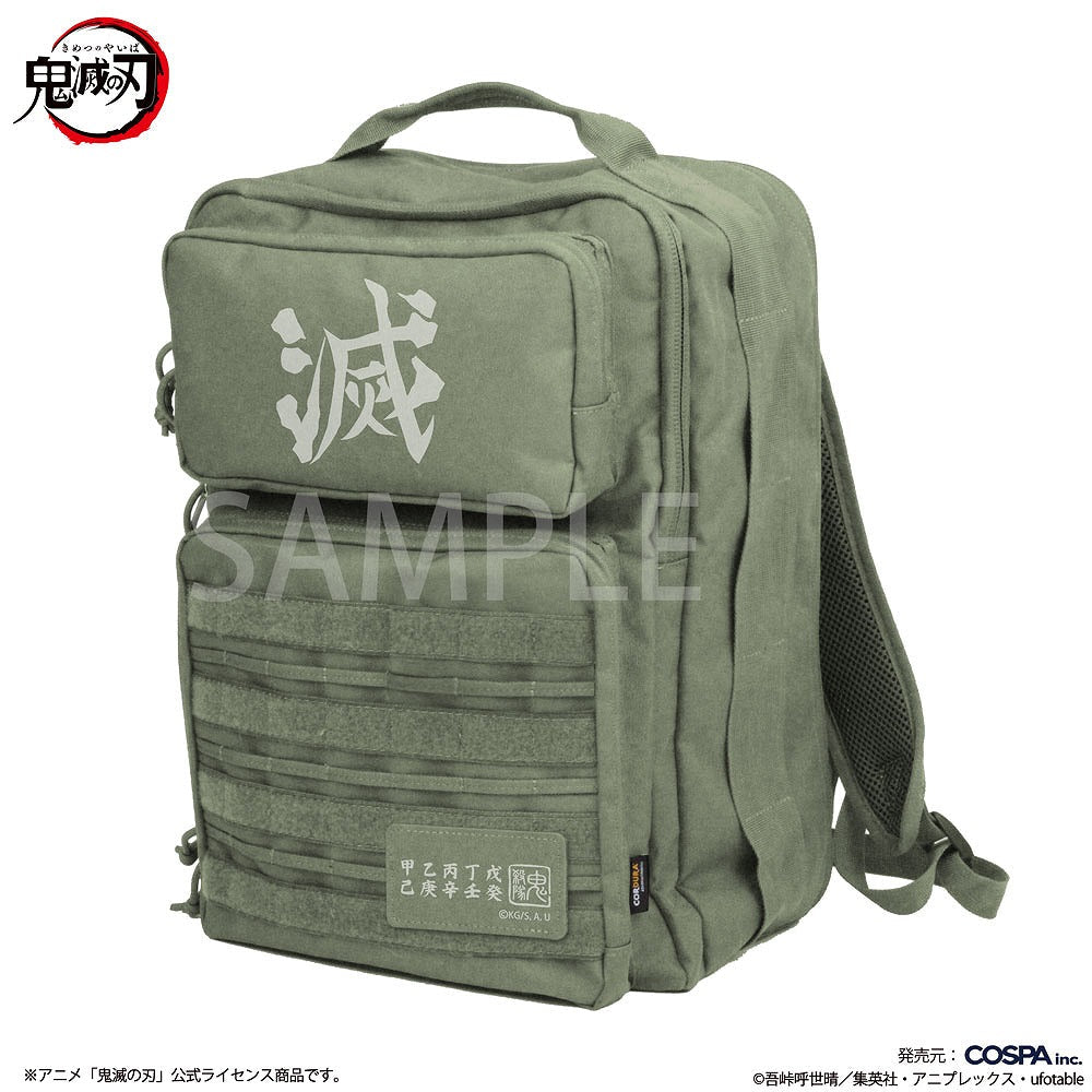 鬼滅の刃 鬼殺隊 ファンクショナルバックパック BLACK 【12/24頃入荷】