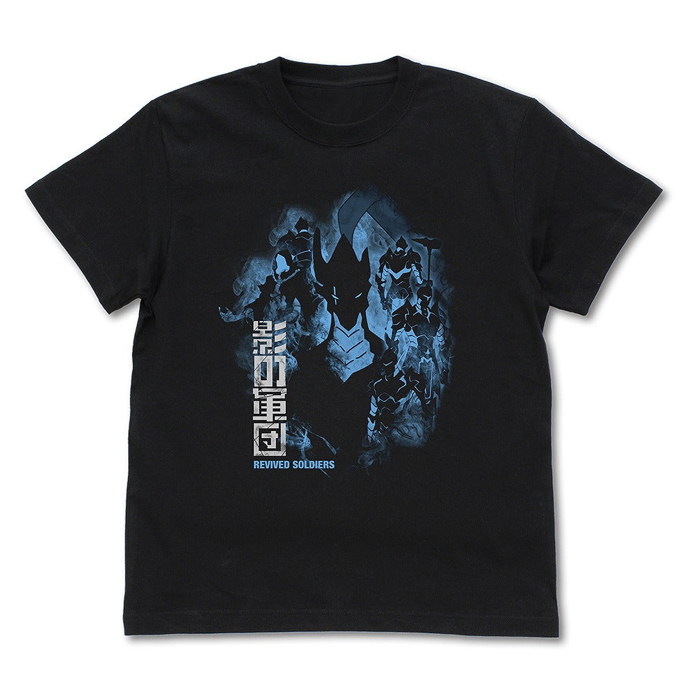 アニメ『俺だけレベルアップな件』 影の軍団 Tシャツ BLACK XL 【03/16頃入荷】