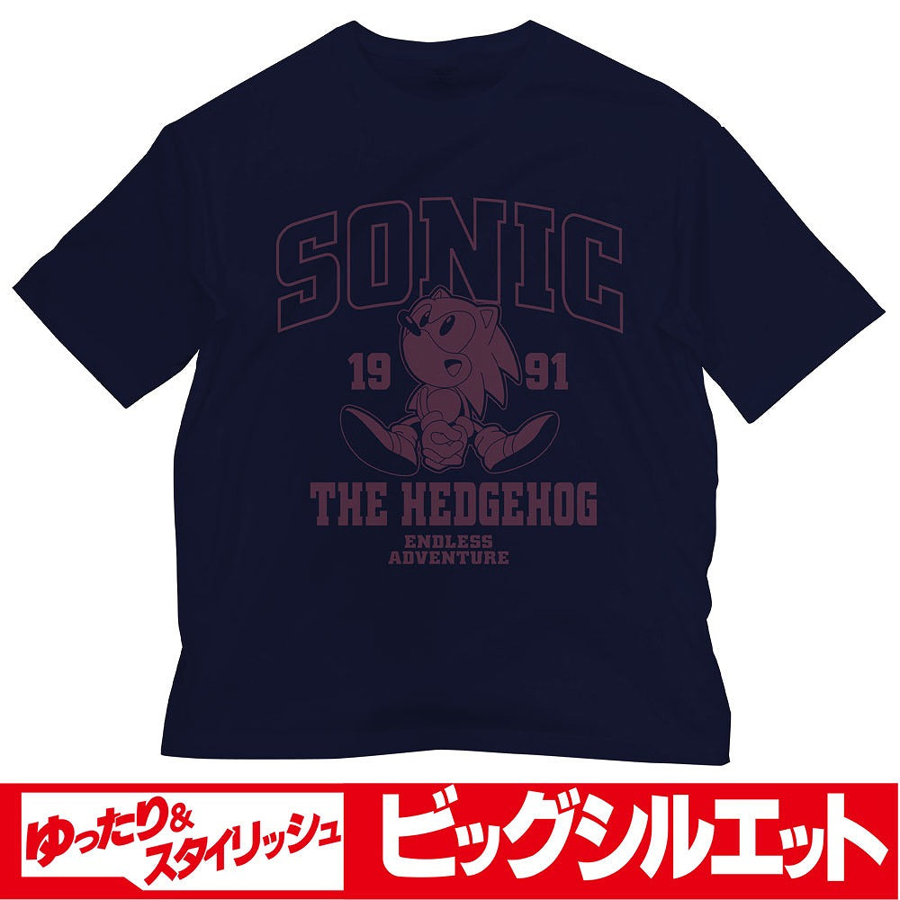 ソニック・ザ・ヘッジホッグ クラシックソニック ビッグシルエットTシャツ WHITE L 【01/24頃入荷】