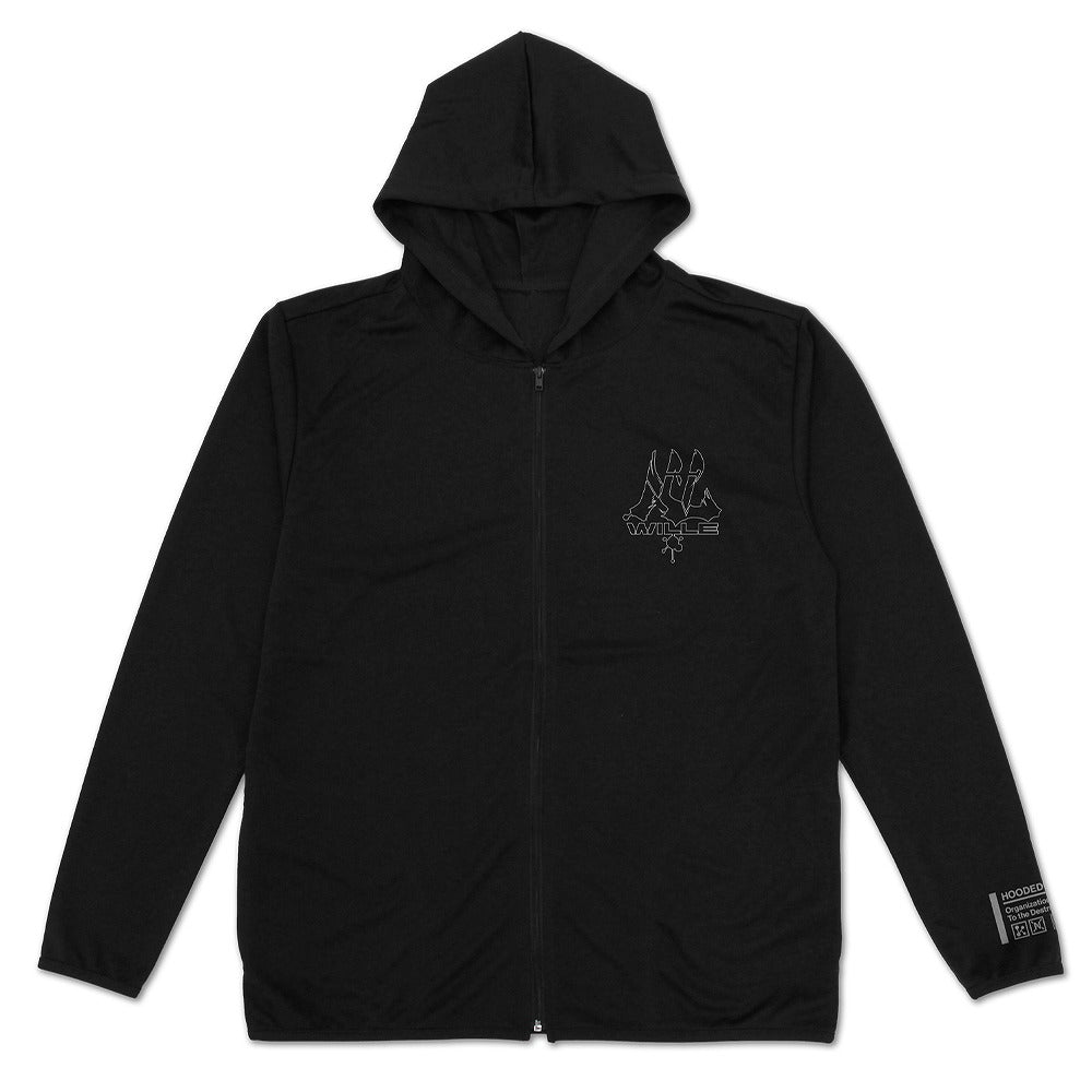 EVANGELION WILLE 薄手ドライパーカー BLACK XL 【01/24頃入荷】