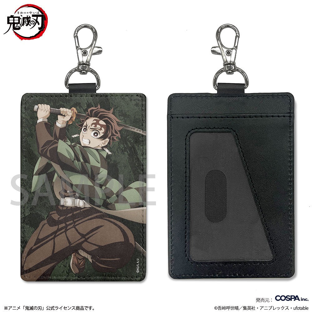 鬼滅の刃 竈門炭治郎 パスケース(ナスカン付き) 【12/24頃入荷】