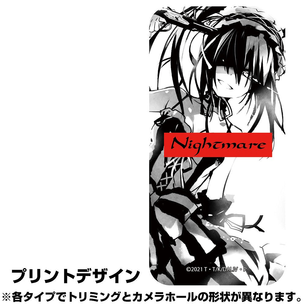 デート・ア・ライブIV 時崎狂三モノトーンVer. 強化ガラスiPhoneケース XR・11共用 【02/04頃入荷】