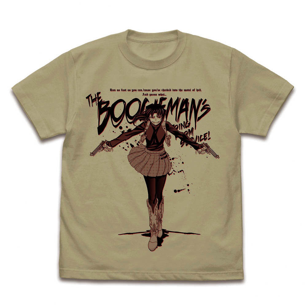 ブラック・ラグーン ブギーマンに喰われるぞォ Tシャツ BLACK XL 【01/24頃入荷】