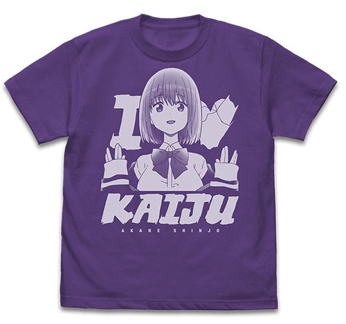 SSSS.GRIDMAN 新条アカネ Tシャツ VIOLET PURPLE L 【04/24頃入荷】