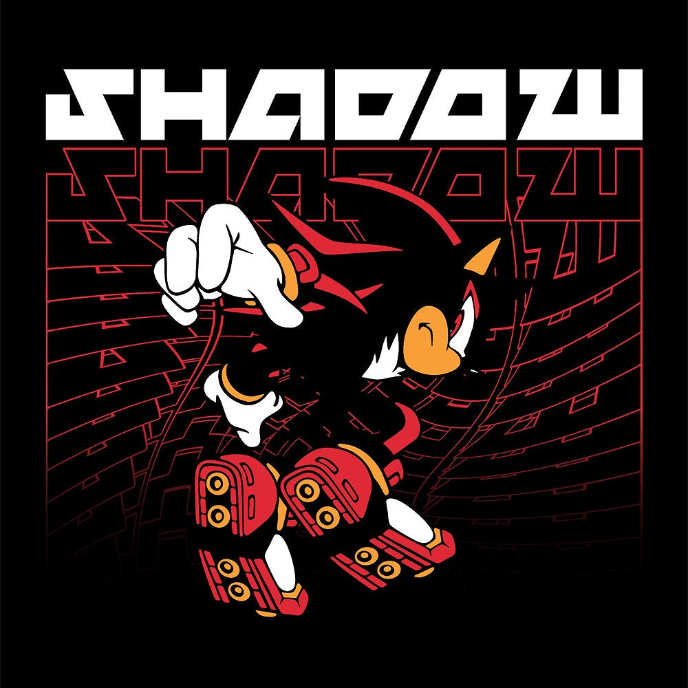 ソニック・ザ・ヘッジホッグ SHADOW Tシャツ BLACK L 【01/24頃入荷】
