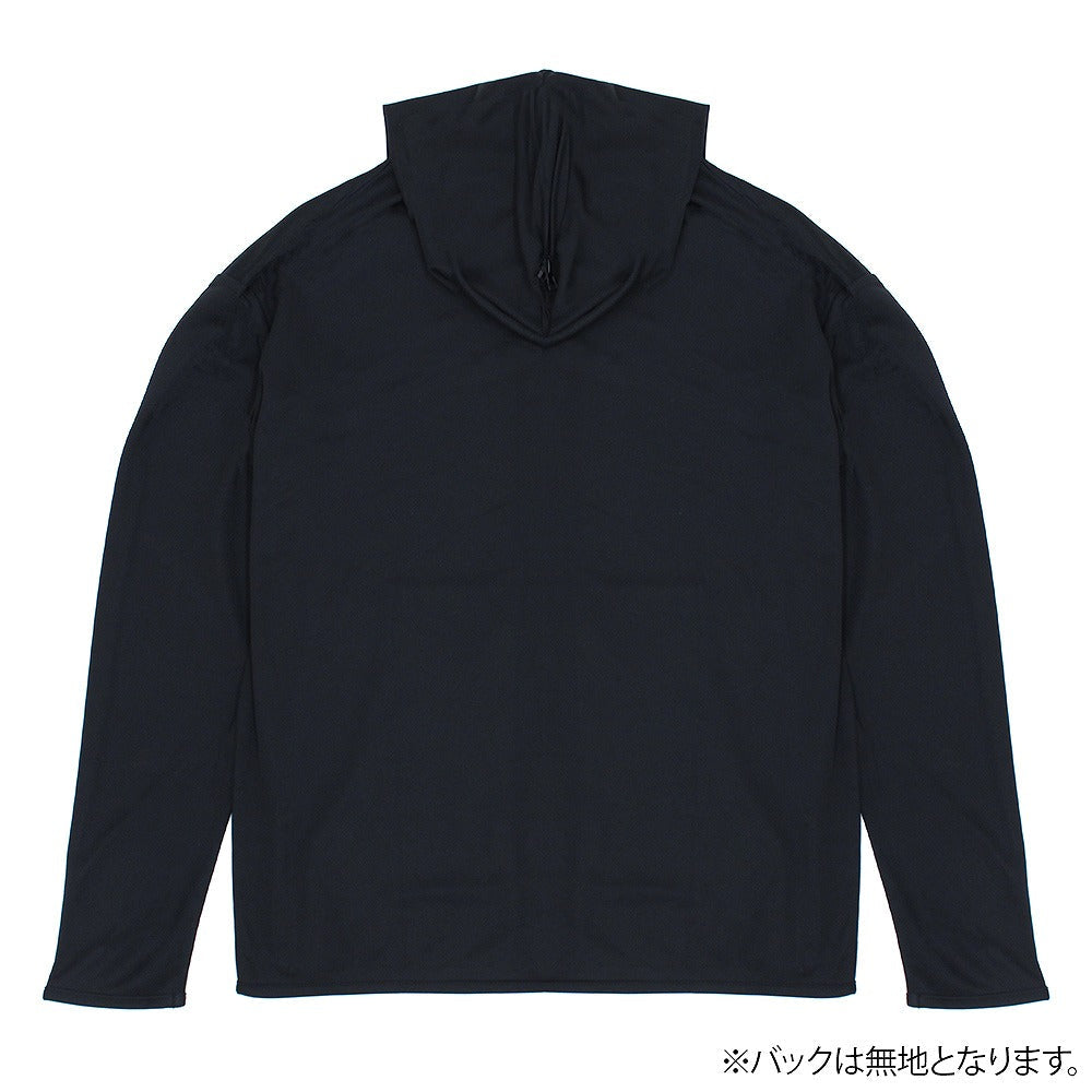 攻殻機動隊 STAND ALONE COMPLEX 笑い男アイコン フルジップパーカー BLACK M 【01/07頃入荷】