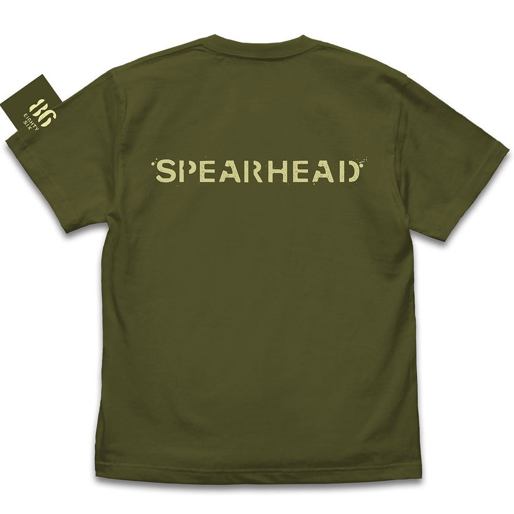 86―エイティシックス― スピアヘッド戦隊 Tシャツ BLACK XL 【01/07頃入荷】