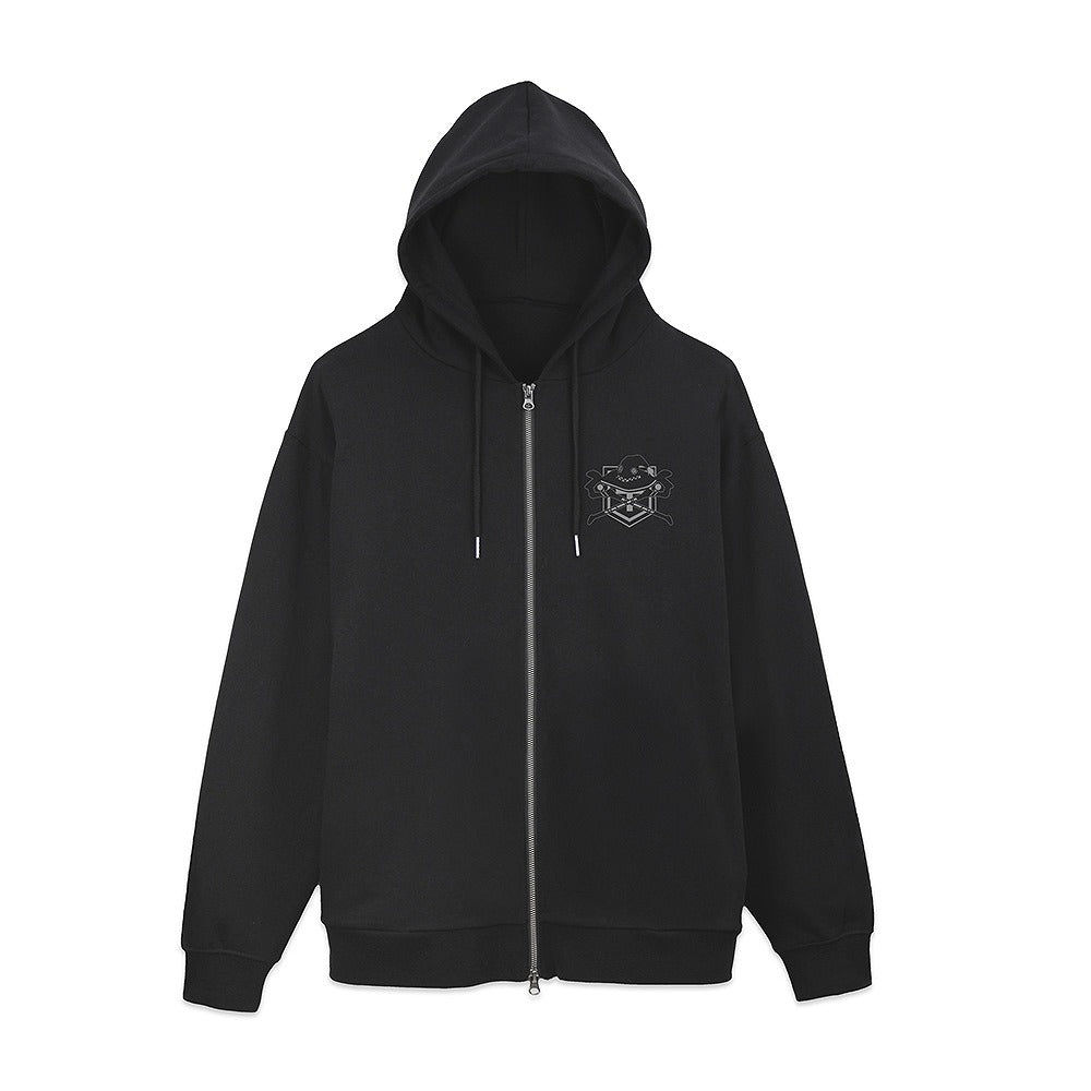 この素晴らしい世界に祝福を! 爆裂道 ジップパーカー Ver.3.0 BLACK XXL 【12/24頃入荷】