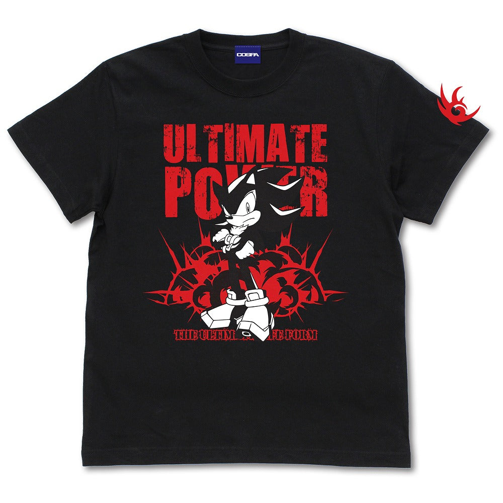 ソニック・ザ・ヘッジホッグ シャドウ・ザ・ヘッジホッグ Tシャツ BLACK M 【01/24頃入荷】
