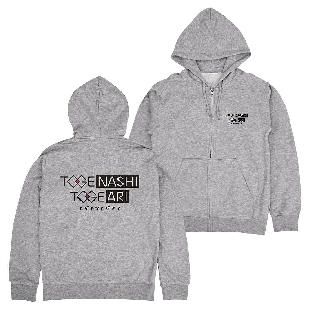 ガールズバンドクライ トゲナシトゲアリ ジップパーカー MIX GRAY M 【01/24頃入荷】