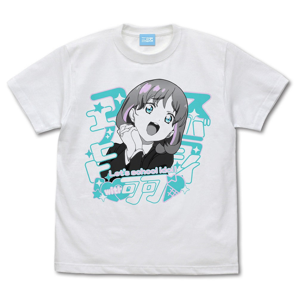 ラブライブ!スーパースター!! 唐 可可 エモーショナルTシャツ WHITE M 【02/04頃入荷】