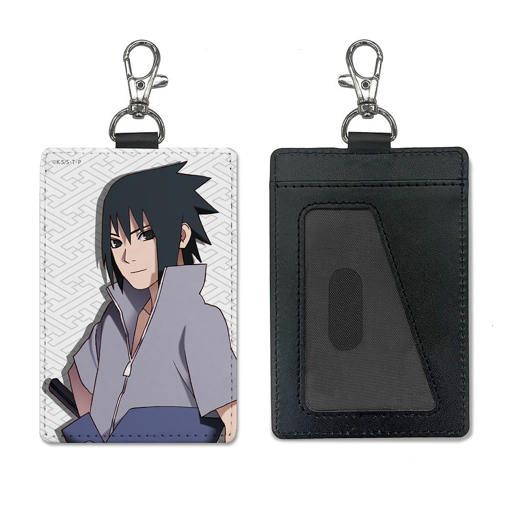 NARUTO-ナルト- 疾風伝 うちはサスケ パスケース(ナスカン付き) 【01/24頃入荷】