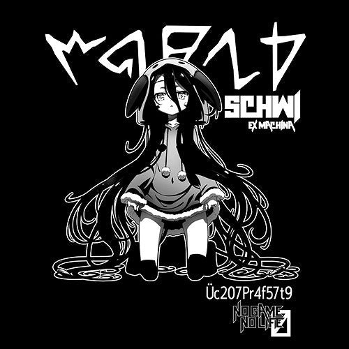 ノーゲーム・ノーライフ ゼロ シュヴィ ドライTシャツ Ver.2.0 BLACK XL 【01/24頃入荷】