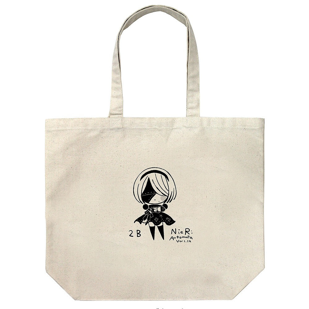NieR:Automata Ver1.1a 2B ラージトート デフォルメ Ver. NATURAL 【12/24頃入荷】