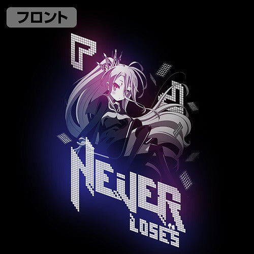 ノーゲーム・ノーライフ 「白」TシャツVer.2.0 NAVY XL 【01/24頃入荷】