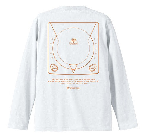 ドリームキャスト リブなしロングスリーブTシャツ WHITE M 【01/24頃入荷】