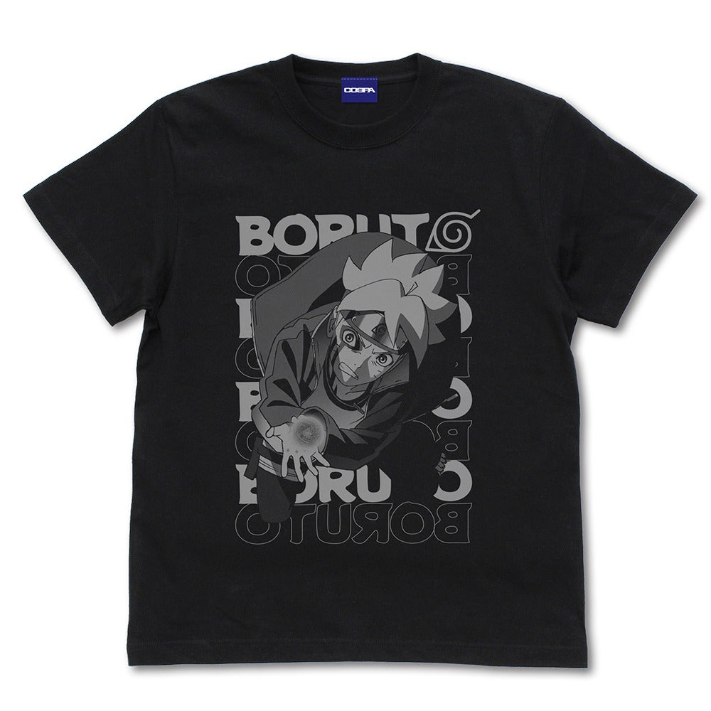 BORUTO-ボルト- NARUTO NEXT GENERATIONS うずまきボルト(カーマ)Tシャツ BLACK M 【12/24頃入荷】