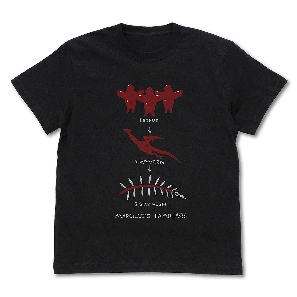 ダンジョン飯 マルシルの使い魔 Tシャツ BLACK XL 【12/24頃入荷】