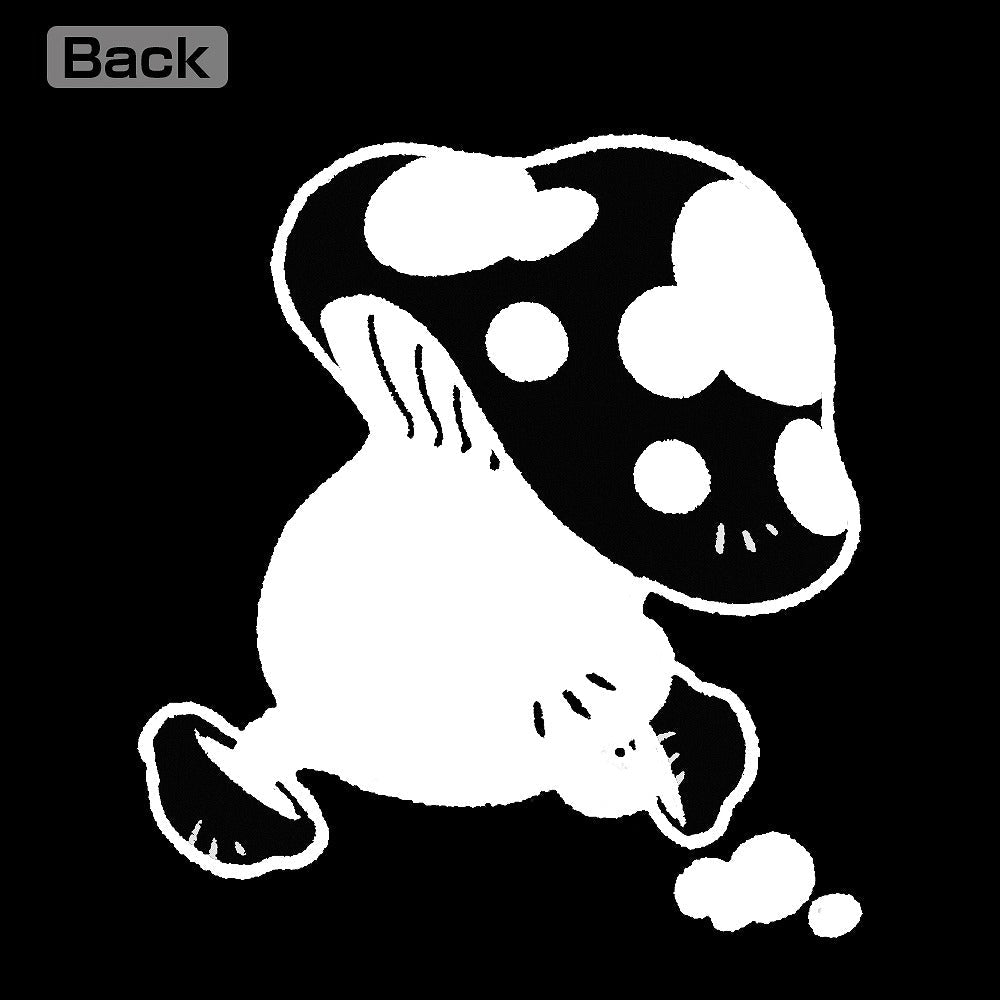 ダンジョン飯 歩き茸 薄手ドライパーカー BLACK XXL 【12/24頃入荷】