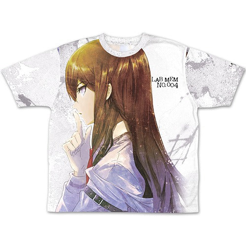 STEINS;GATE 牧瀬紅莉栖 両面フルグラフィックTシャツ XL 【01/24頃入荷】