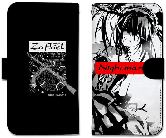 デート・ア・ライブIV 時崎狂三モノトーンVer. 手帳型スマホケース148 【02/04頃入荷】