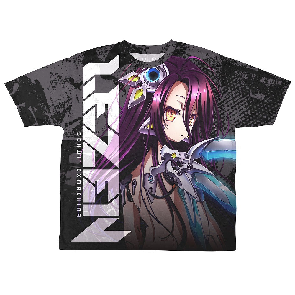 ノーゲーム・ノーライフ ゼロ シュヴィ 両面フルグラフィックTシャツ Ver.4.0 BL.. L 【01/24頃入荷】