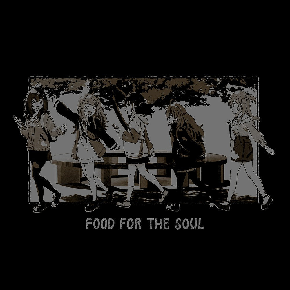 日々は過ぎれど飯うまし Tシャツ BLACK M 【01/07頃入荷】