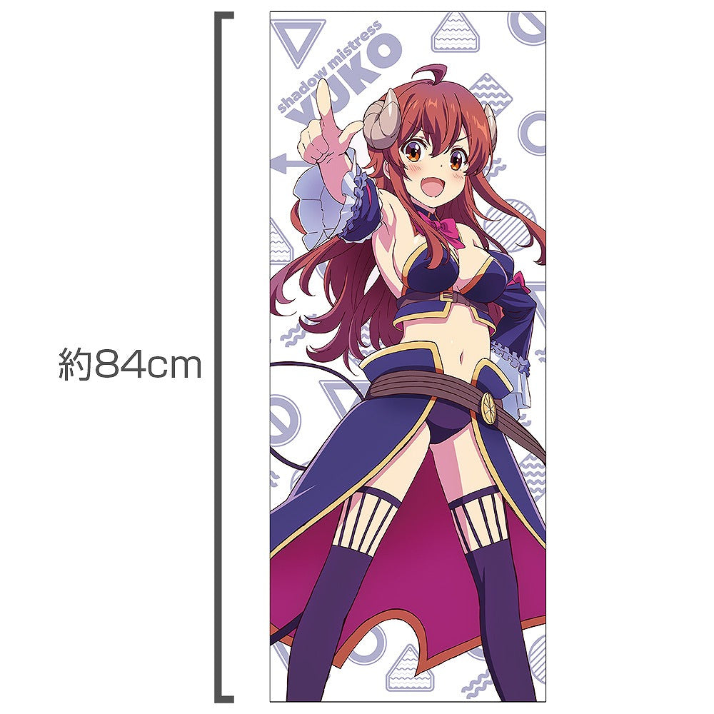 まちカドまぞく 2丁目 シャドウミストレス優子 ハイブリッドフェイスタオル 【01/24頃入荷】