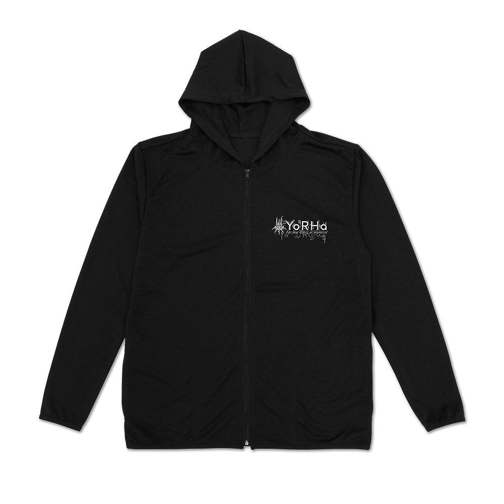 NieR:Automata Ver1.1a ヨルハ部隊 薄手ドライパーカー BLACK XL 【12/24頃入荷】