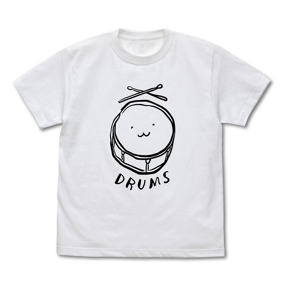 ガールズバンドクライ 安和すばるの「DRUMS」 Tシャツ WHITE M 【01/24頃入荷】