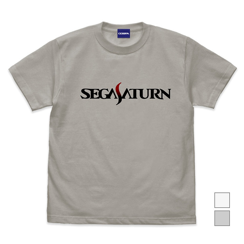 セガサターン ロゴ Tシャツ Ver.2.0 LIGHT GRAY M 【01/24頃入荷】