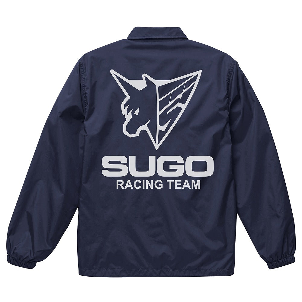新世紀GPXサイバーフォーミュラ スゴウアスラーダ コーチジャケット NAVY XL 【02/04頃入荷】