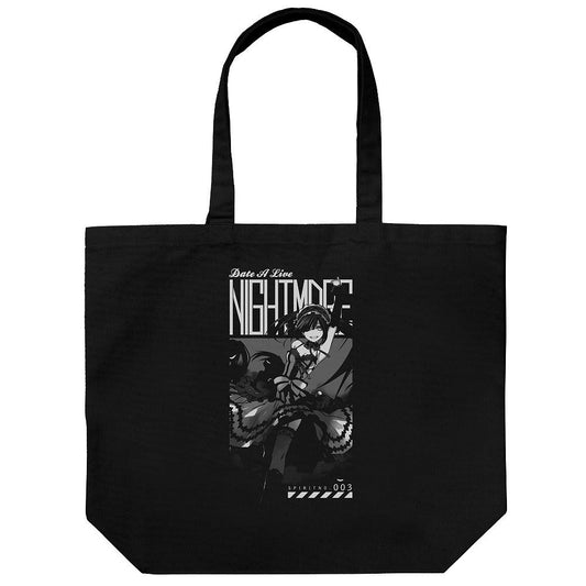 デート・ア・ライブIV 時崎狂三 ラージトート BLACK 【02/04頃入荷】