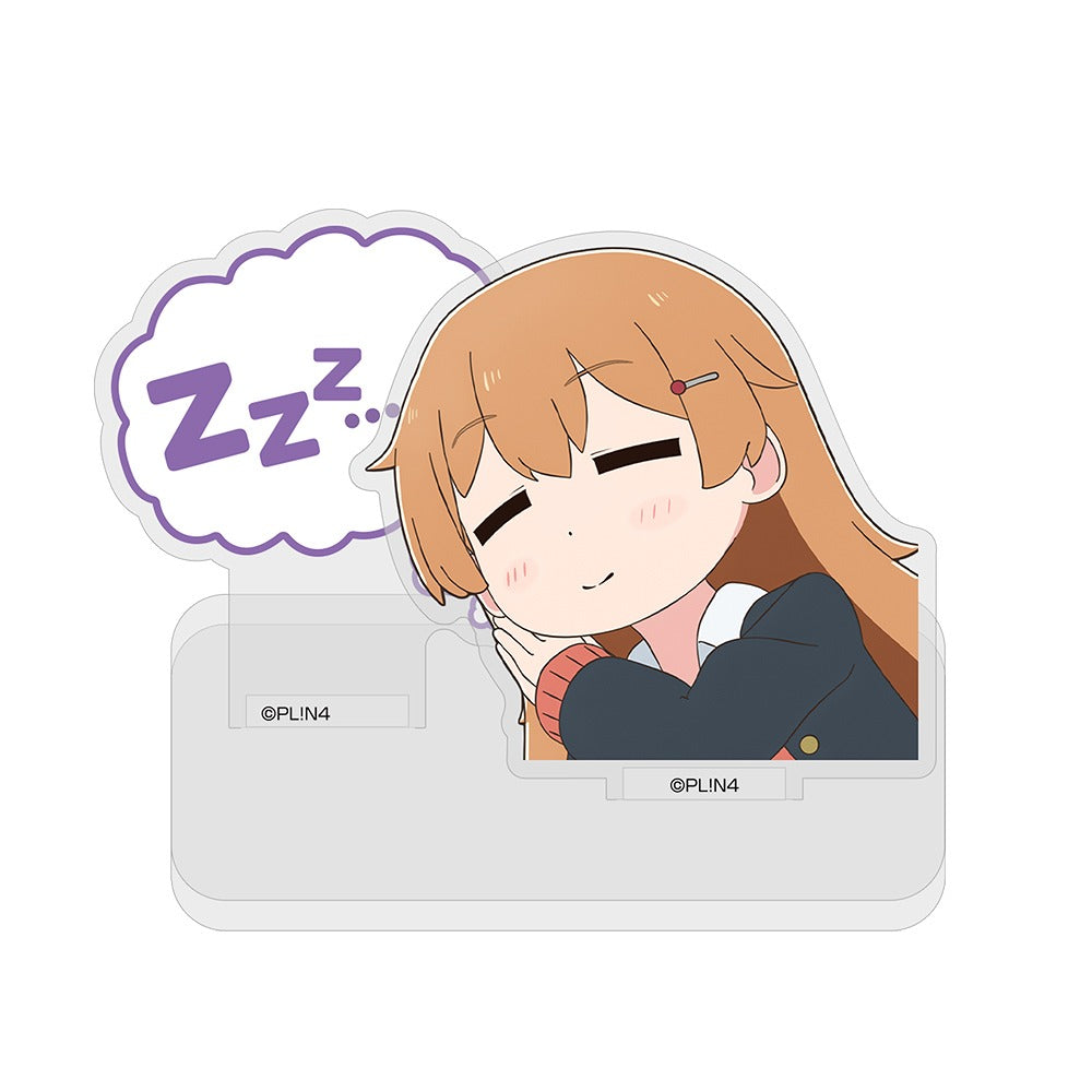 にじよん あにめーしょん おやすみ中の近江 彼方 セリフアクリルスタンド 【02/04頃入荷】